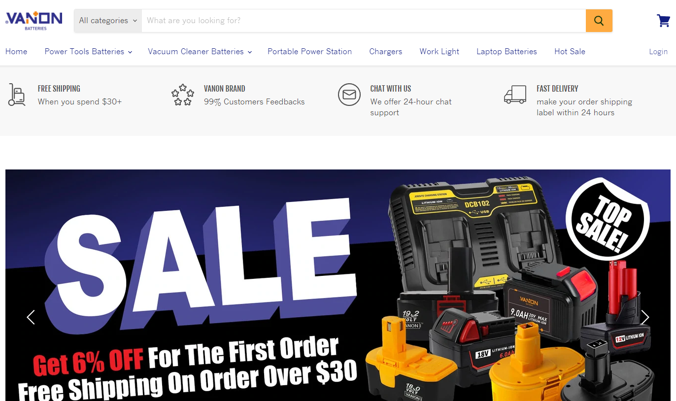 vanonbatteries