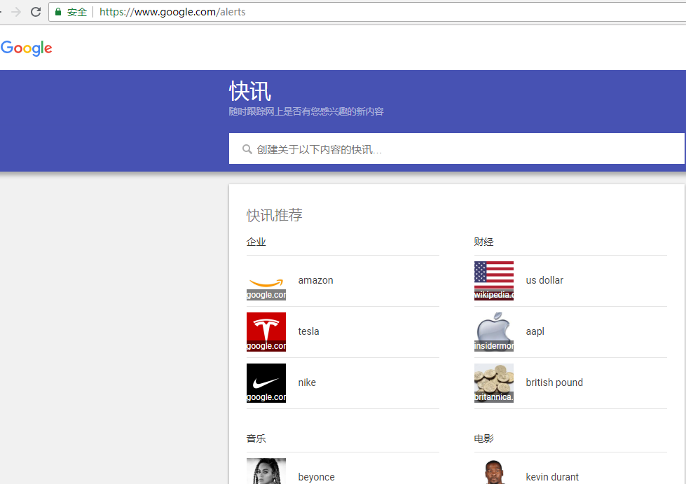 Google Alerts
