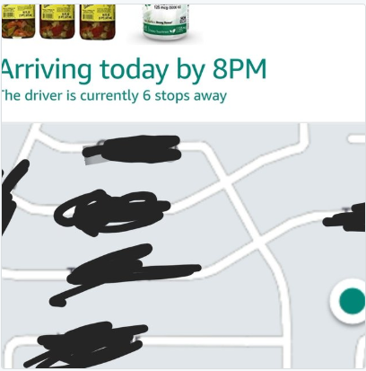 Amazon Map Tracking