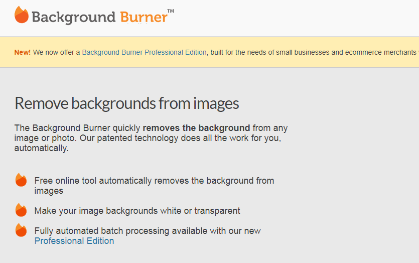 Background Burner
